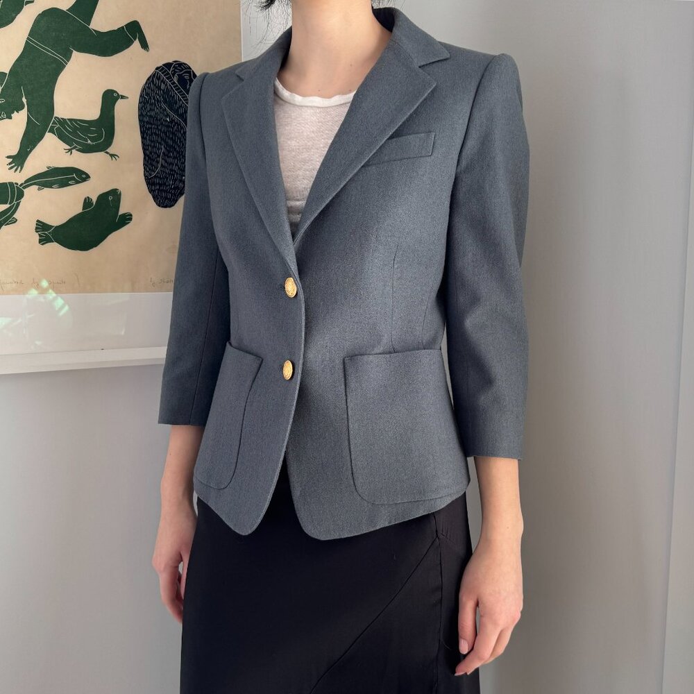 BOY by Band of Outsiders Blue Shrunken Blazer, size 0 (fits XXS-XS)